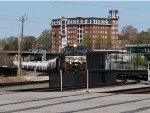 NS 9678 leads train 350-04 past Union Station